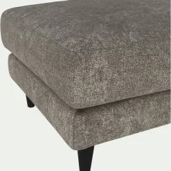 Pouf en tissu genesis - beige alpilles