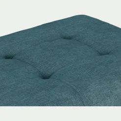 Pouf en tissu Monclar - bleu niolon