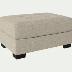 Pouf en tissu Pop - beige