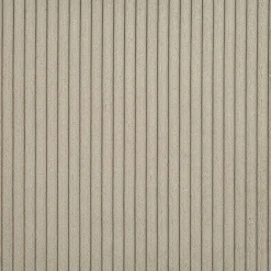 Pouf rectangulaire en velours côtelé Azores - taupe