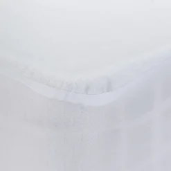 Protège-matelas imperméable en coton recyclé 90x200cm bonnet 25cm