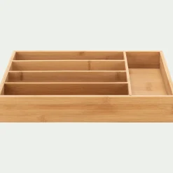 Range couvert en bambou - naturel 35x25cm