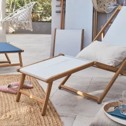 Repose pieds pour chilienne udina - gris