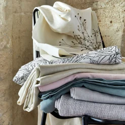 Rideau à œillets en polyester 140x250cm - gris clair