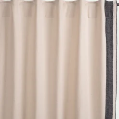 Rideau à pattes cachées en coton 140x250cm - beige