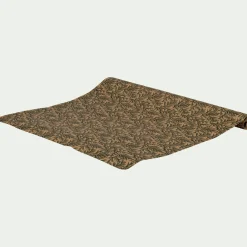 Rouleau de papier cadeau recyclé 70x200cm à motifs - beige (modèle aléatoire)