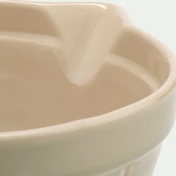 Saladier avec bec verseur en grès D21,3cm - vert