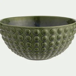 Saladier en grès D24,5cm - vert
