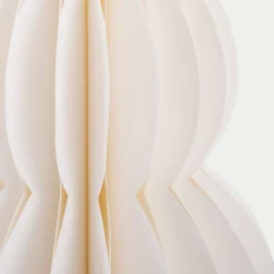 Sapin déco en papier H29cm - blanc