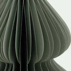 Sapin décoratif à poser en papier H60cm - vert