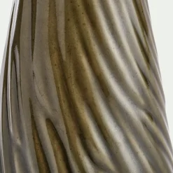 Sapin décoratif à poser en grès H16cm - vert