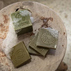 Savon de Marseille en tranche 4x65gr - vert