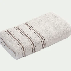 Serviette de toilette en coton 50x100cm - blanc ventoux