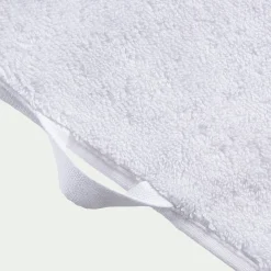 Serviette de toilette qualité hôtelière en coton - blanc 50x100cm