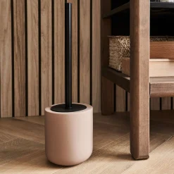 Set de salle de bain en grès - rose