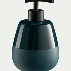 Set de salle de bain en grès - bleu figuerolles