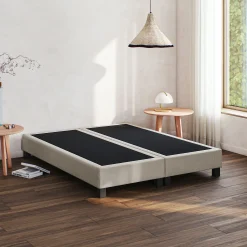 Sommier tapissier ferme alinea 180x200cm - beige