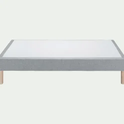 Sommier tapissier 160x200cm gris clair