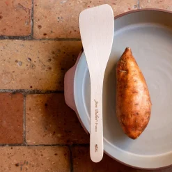 Spatule galbée en bois de hêtre 30cm - naturel