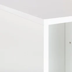 Structure 3 cases en bois H102,6cm - blanc