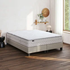 Surmatelas double face été/hiver 4cm - 140x200cm