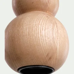 Suspension électrifiée en frêne H14,5cm - naturel