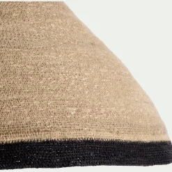 Suspension électrifiée en jonc de mer D61cm - naturel