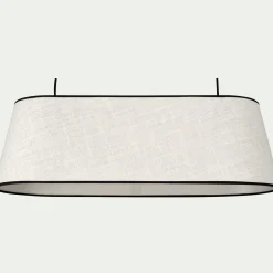 Suspension non éléctrifiée en jute L62cm - blanc