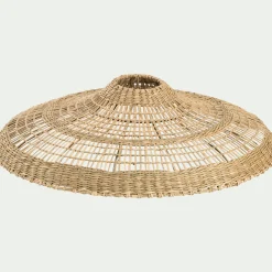 Suspension non électrifiée en jonc de mer D55cm - naturel
