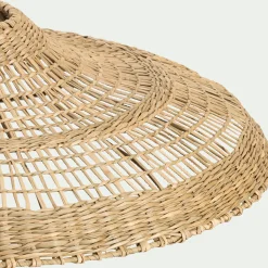 Suspension non électrifiée en jonc de mer D55cm - naturel