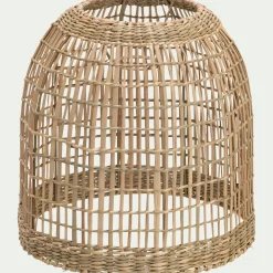 Suspension non électrifiée en jonc de mer D28cm - naturel