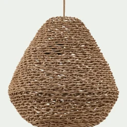 Suspension non électrifiée en papier D40cm - naturel