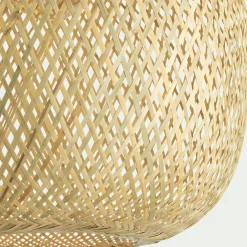 Suspension non électrifiée en bambou D57cm - naturel