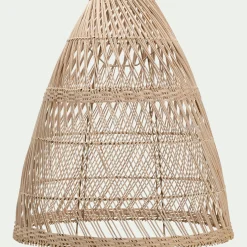 Suspension non électrifiée en rotin D46cm - naturel