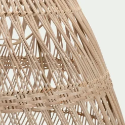 Suspension non électrifiée en rotin D46cm - naturel