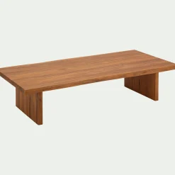 Table basse en acacia L150xl70cm - bois foncé