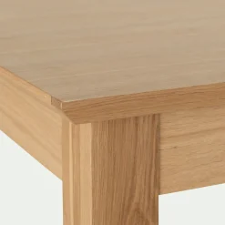 Table de repas extensible en bois - bois clair (8 à 12 places)