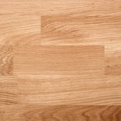 Table de repas rectangulaire en chêne huilé - bois clair (8 places)