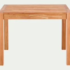 Table haute en chêne blanc - bois clair (4 places)