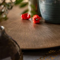 Tables basses gigognes en métal - doré