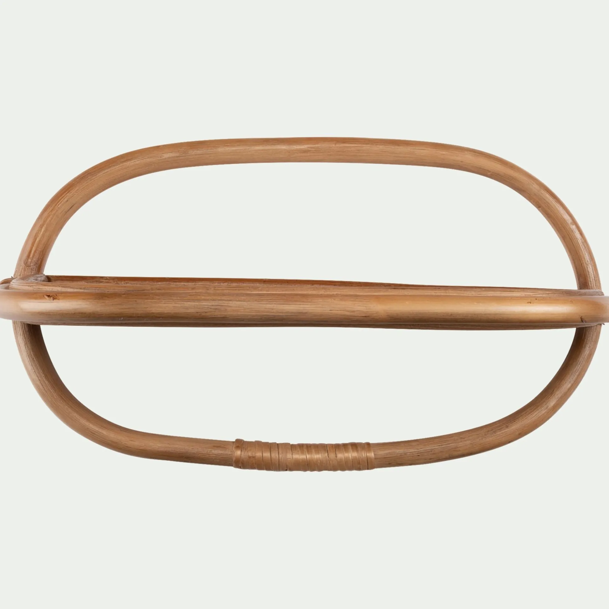 Étagère murale décorative en rotin - naturel L40xH23cm