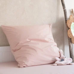 Taie d'oreiller enfant en coton 65x65cm - rose rosa