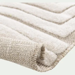 Tapis à motif organique 200x290cm - beige