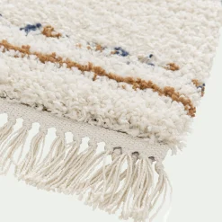 Tapis à motif strié 120x170cm - beige