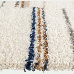 Tapis à motif strié 120x170cm - beige