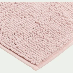 Tapis de bain antidérapant 50x80cm - rose rosa