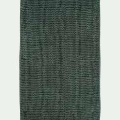 Tapis de bain antidérapant 50x80cm - vert cèdre