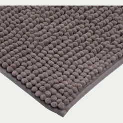 Tapis de bain antidérapant 50x80cm - gris restanque