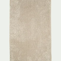 Tapis de bain antidérapant 50x80cm - beige roucas