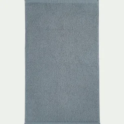 Tapis de bain en coton - bleu calaluna 50x80 cm